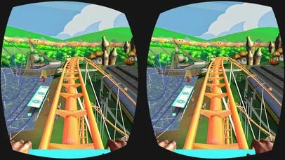 Изображение игры: VR Roller Coaster Adventure 2017