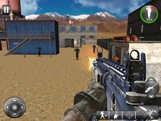 Изображение игры: US Commando Shooting Fight