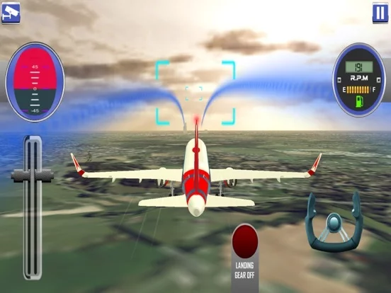 Изображение игры: Flying Airplane Simulator 3D