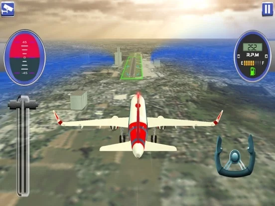 Изображение игры: Flying Airplane Simulator 3D