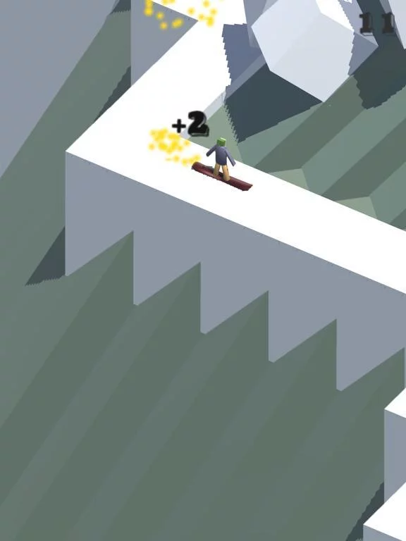 Изображение игры: Tap Skier Free