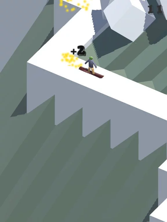 Изображение игры: Tap Skier Free
