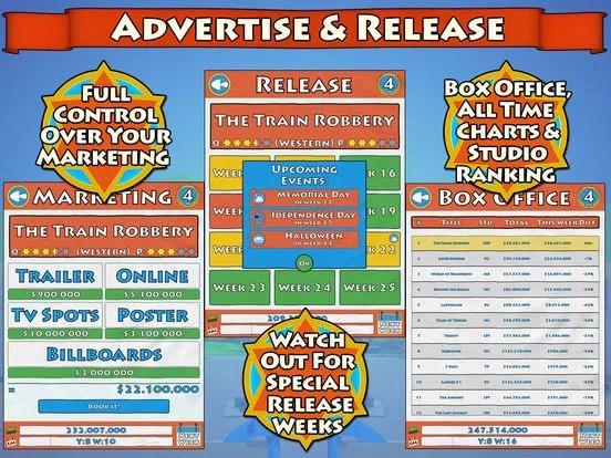 Изображение игры: Hollywood Studios Tycoon Game
