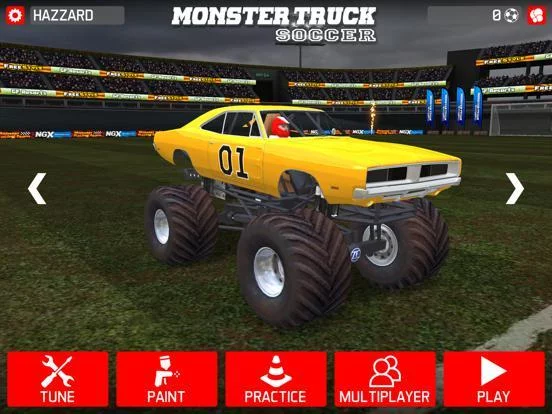 Изображение игры: Monster Truck Soccer