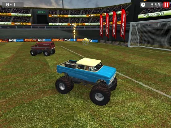 Изображение игры: Monster Truck Soccer