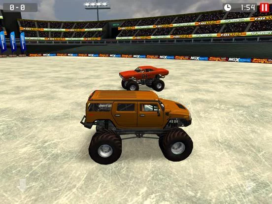 Изображение игры: Monster Truck Freestyle Madness