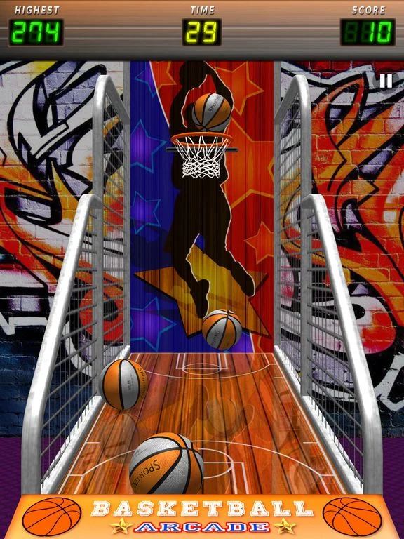 Изображение игры: Basketball Arcade Stars