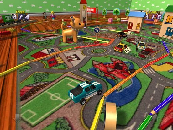 Изображение игры: Playroom Racer 2