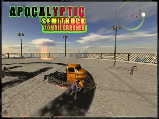 Изображение игры: Semi Truck Zombie Crusher