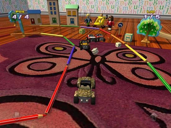 Изображение игры: Playroom Racer 2