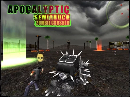 Изображение игры: Semi Truck Zombie Crusher