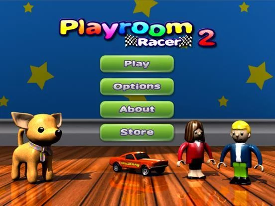 Изображение игры: Playroom Racer 2