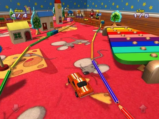 Изображение игры: Playroom Racer 2