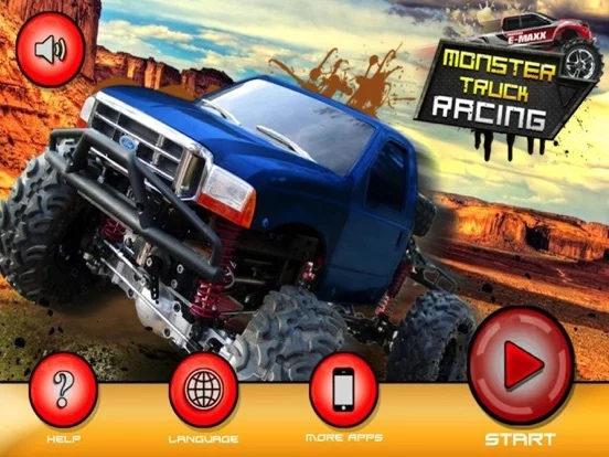 Изображение игры: Monster Truck Racing Simulator