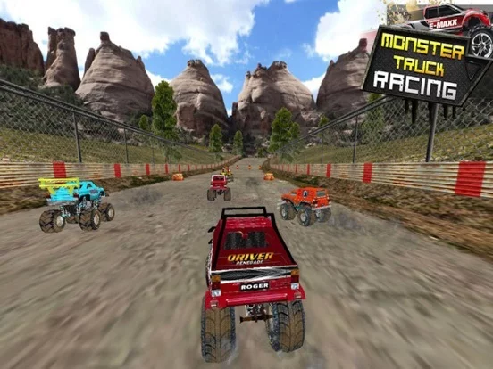 Изображение игры: Monster Truck Racing Simulator