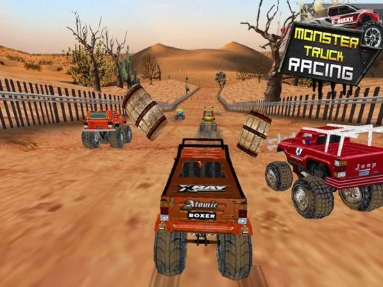 Изображение игры: Monster Truck Racing Simulator