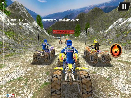 Изображение игры: Atv Dirt Bike Racing: 3D Race