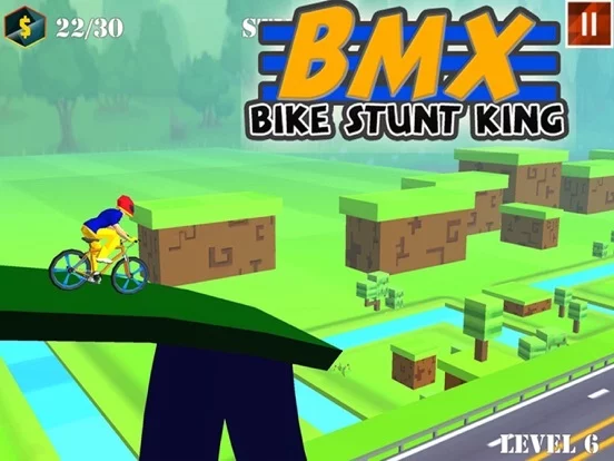 Изображение игры: BMX Bike Stunt Race
