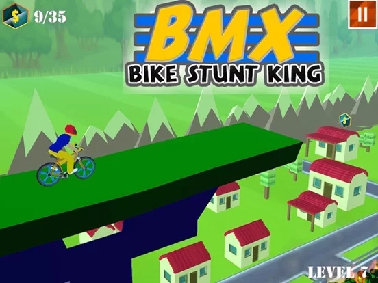 Изображение игры: BMX Bike Stunt Race