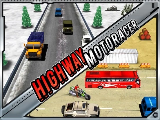 Изображение игры: Highway Bike Racer: 3D Racing