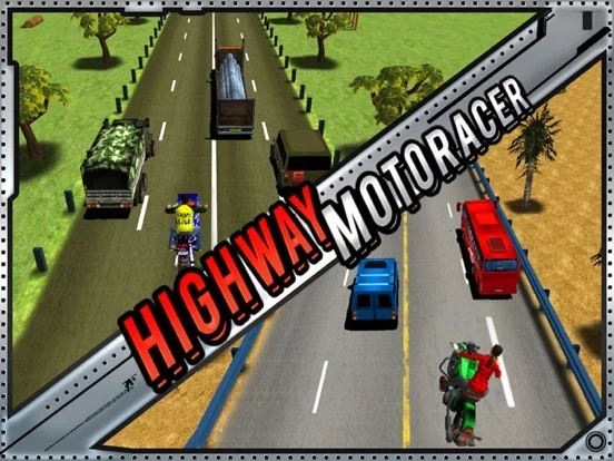 Изображение игры: Highway Bike Racer: 3D Racing