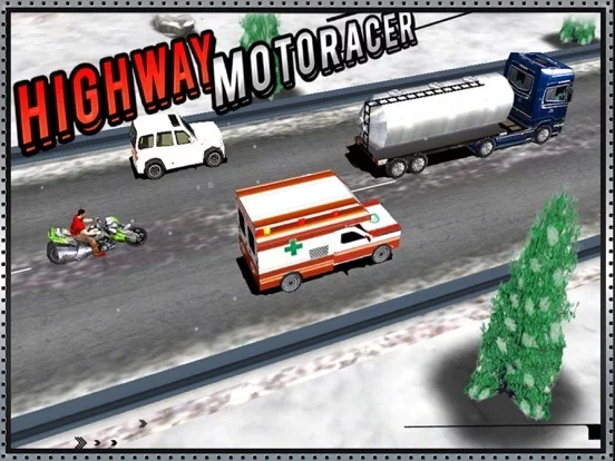 Изображение игры: Highway Bike Racer: 3D Racing