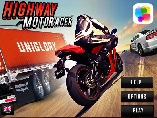 Изображение игры: Highway Bike Racer: 3D Racing