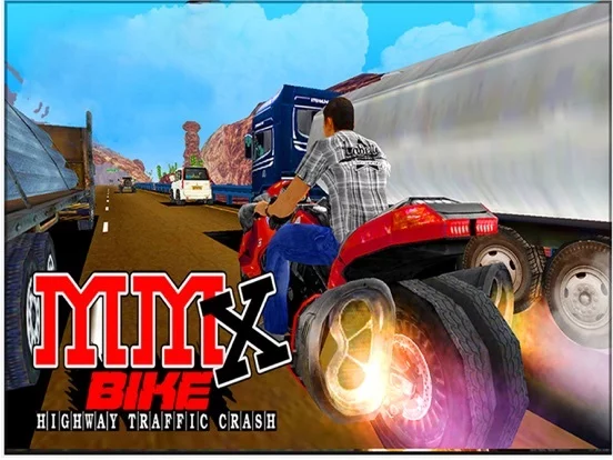 Изображение игры: MMX Highway Bike Traffic Crash
