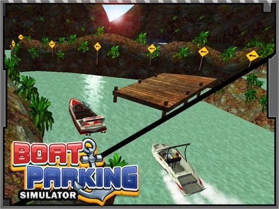 Изображение игры: Boat Parking Simulator: Race