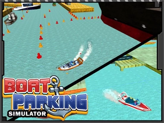 Изображение игры: Boat Parking Simulator: Race