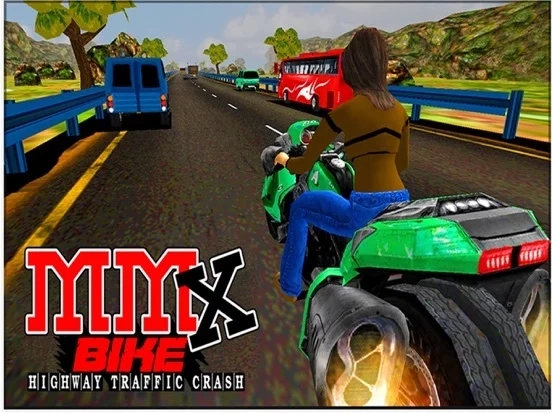 Изображение игры: MMX Highway Bike Traffic Crash