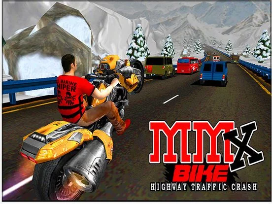 Изображение игры: MMX Highway Bike Traffic Crash