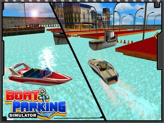 Изображение игры: Boat Parking Simulator: Race