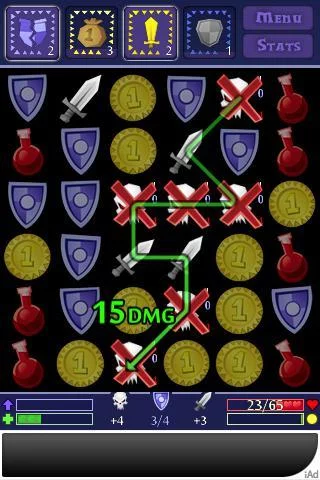 Изображение игры: Dungeon Raid Lite