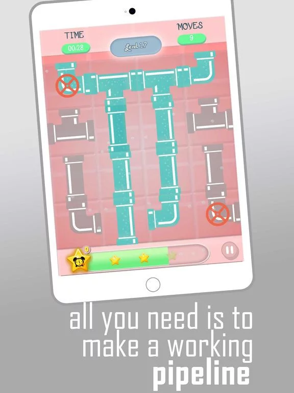 Изображение игры: Connect Pipes - Classic Puzzle