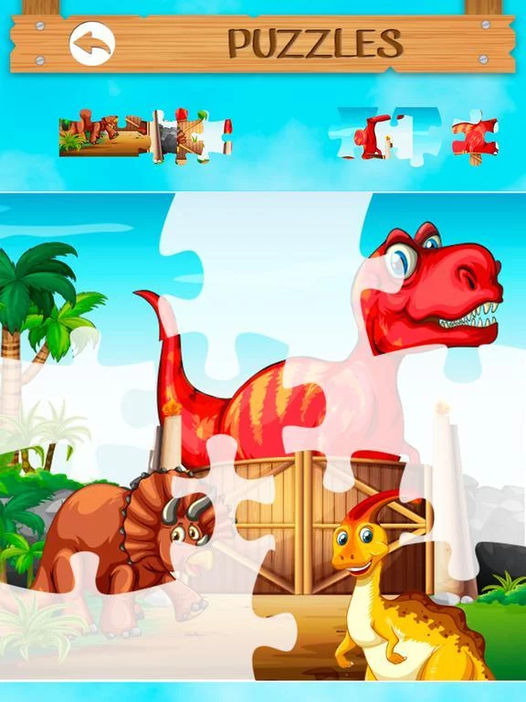 Изображение игры: Dino mini games to play