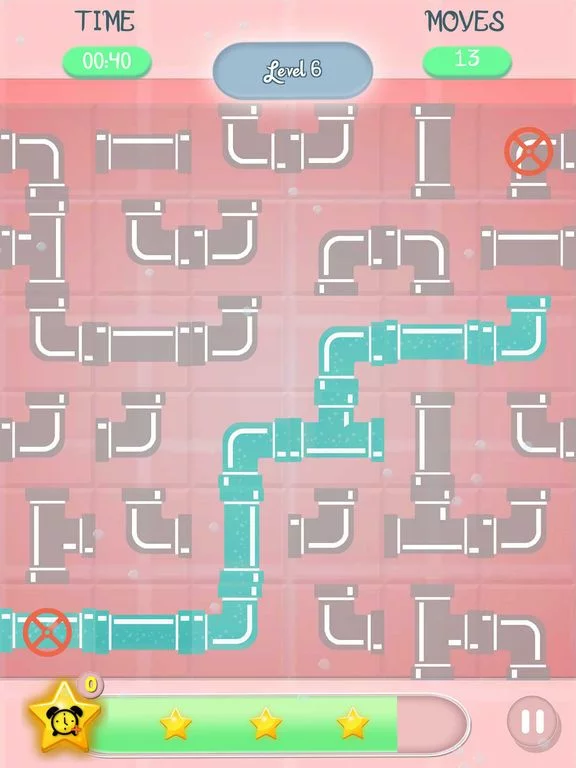 Изображение игры: Connect Pipes - Classic Puzzle