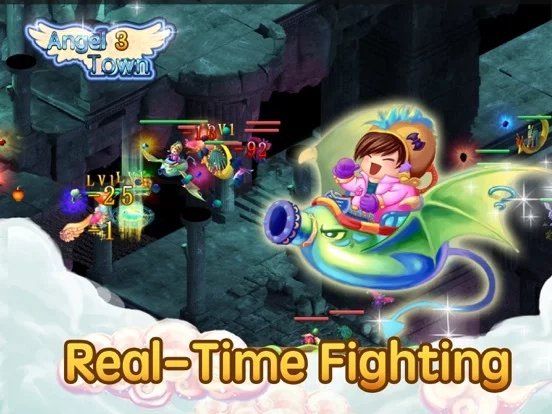 Изображение игры: Angel Town 3- new idle games