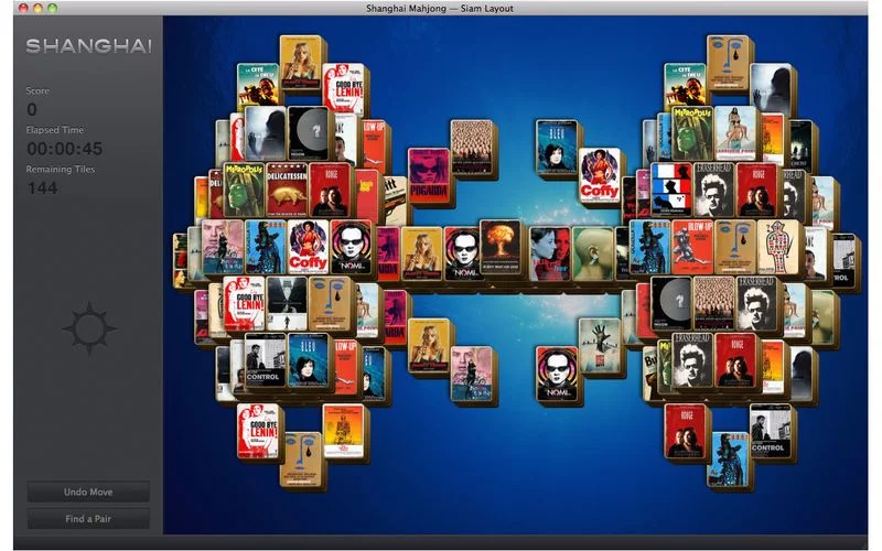 Изображение игры: Shanghai Mahjong