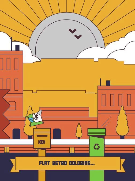 Изображение игры: Unicorn Bird Watch: retro jump