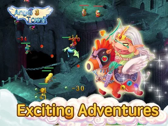 Изображение игры: Angel Town 3- new idle games