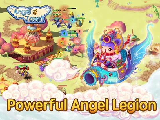 Изображение игры: Angel Town 3- new idle games