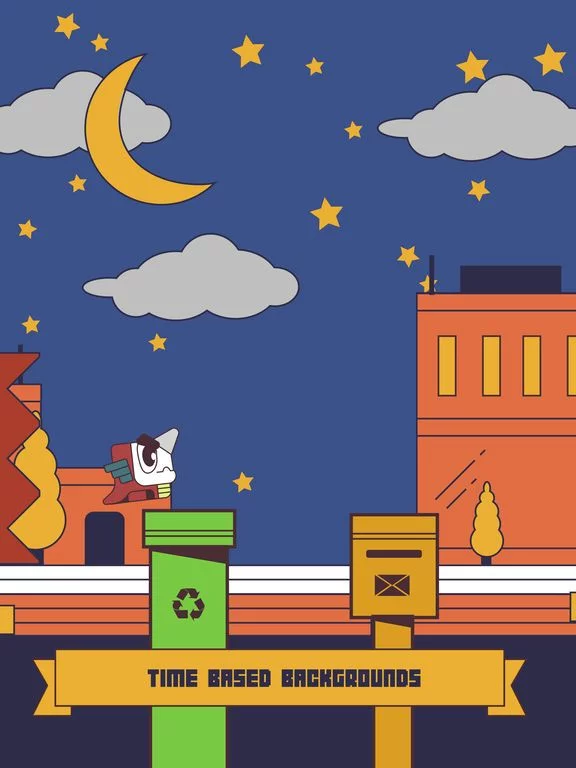 Изображение игры: Unicorn Bird Watch: retro jump
