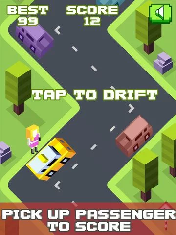 Изображение игры: Taxi Drift