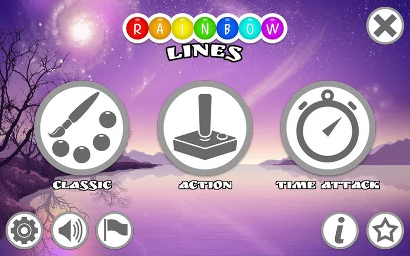 Изображение игры: Rainbow Lines