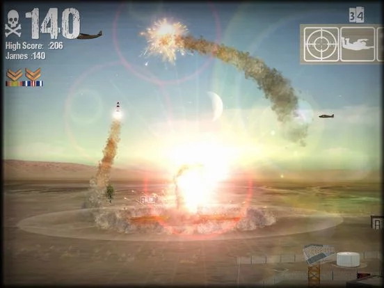 Изображение игры: Nuclear Strike Bomber