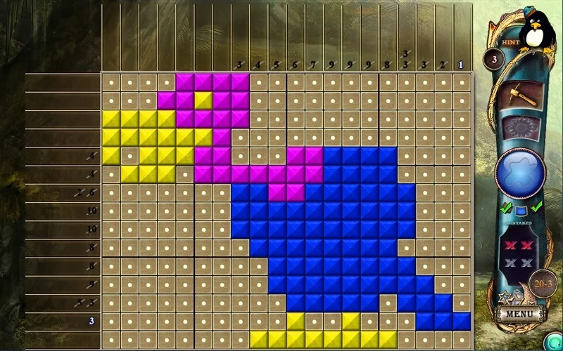 Изображение игры: Fantasy Mosaics 7: Our Home