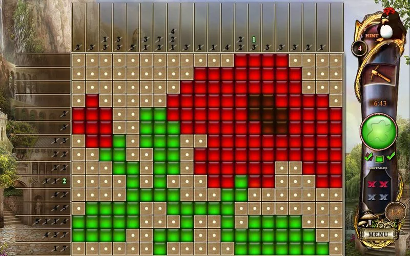 Изображение игры: Fantasy Mosaics 5
