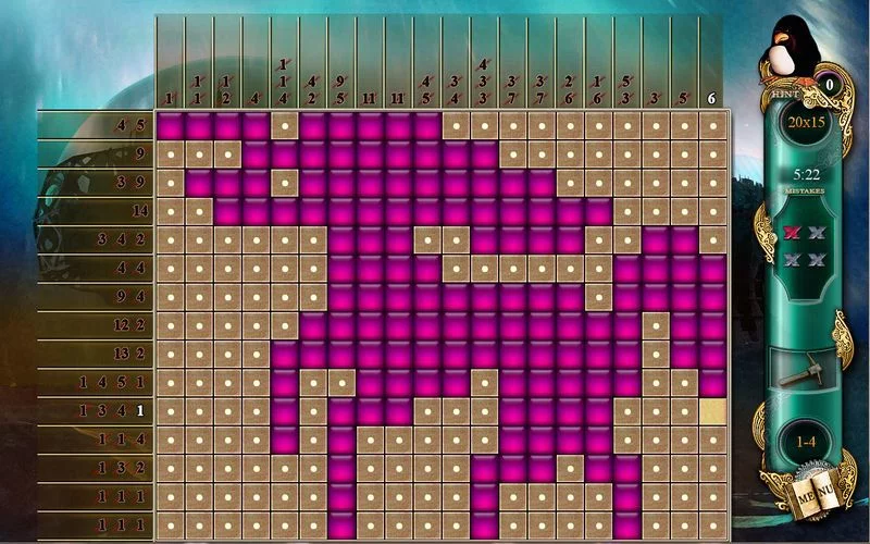 Изображение игры: Fantasy Mosaics 3