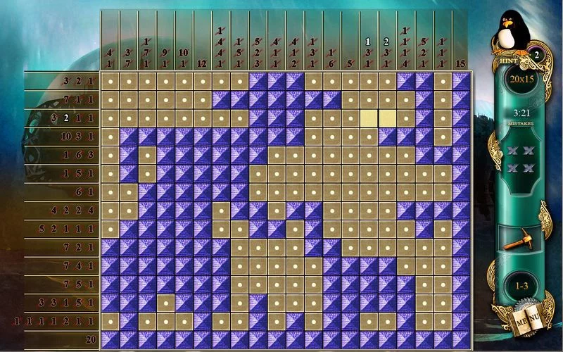 Изображение игры: Fantasy Mosaics 3